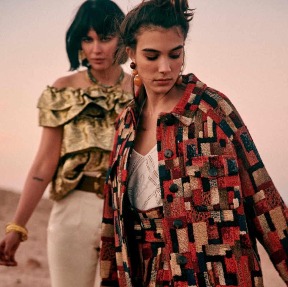 Sezane Tom Jacquard Jacket